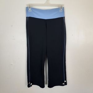 So Sporty Cropped Athletic Pants Mid Rise Straight Cupcake Detail
